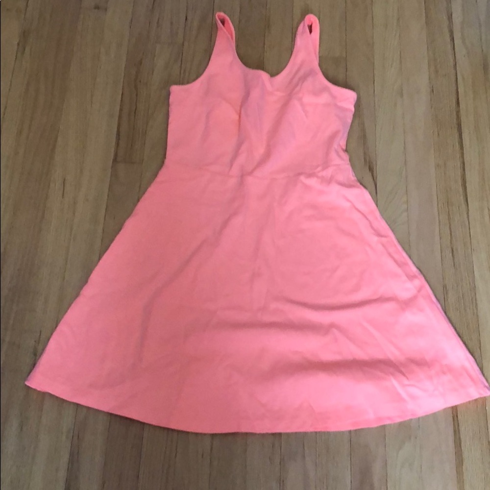 Bright Orange Dress